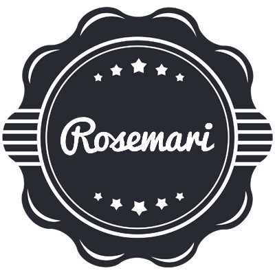 Rosemari badge logo