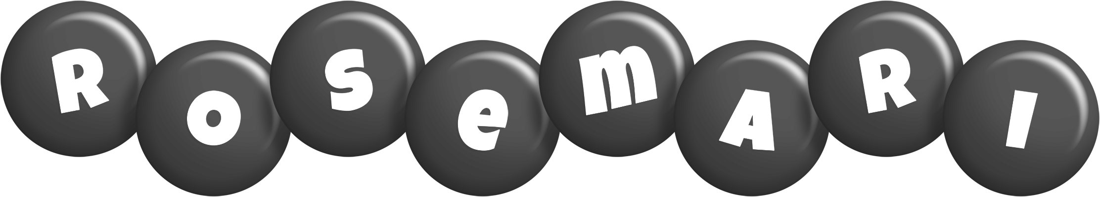 Rosemari candy-black logo