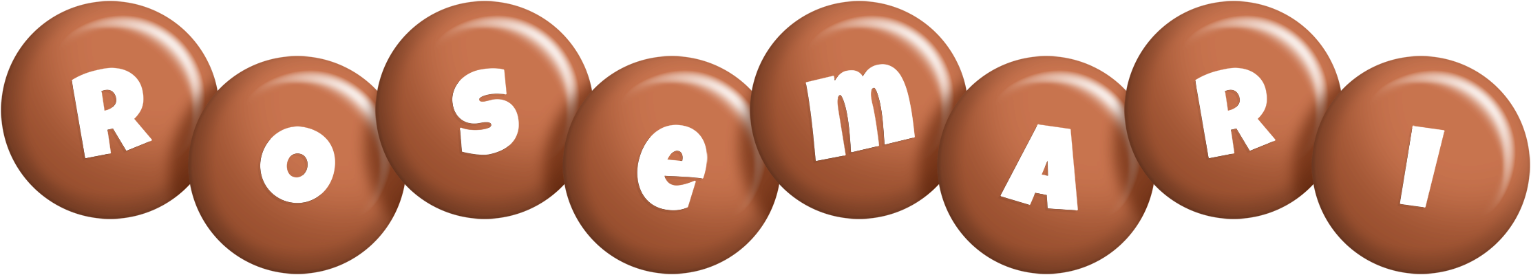Rosemari candy-brown logo