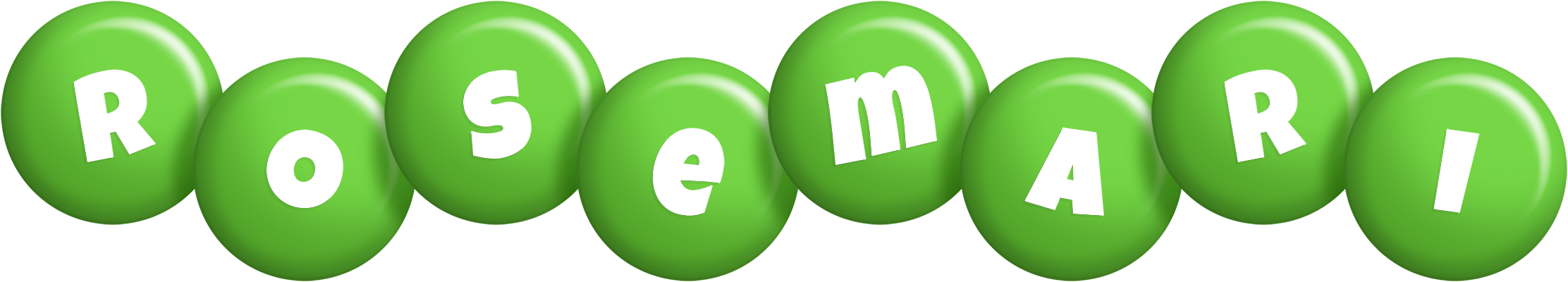 Rosemari candy-green logo