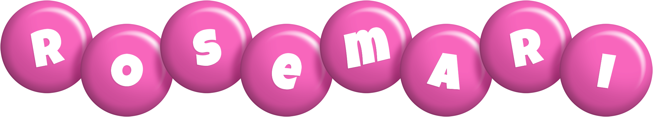 Rosemari candy-pink logo