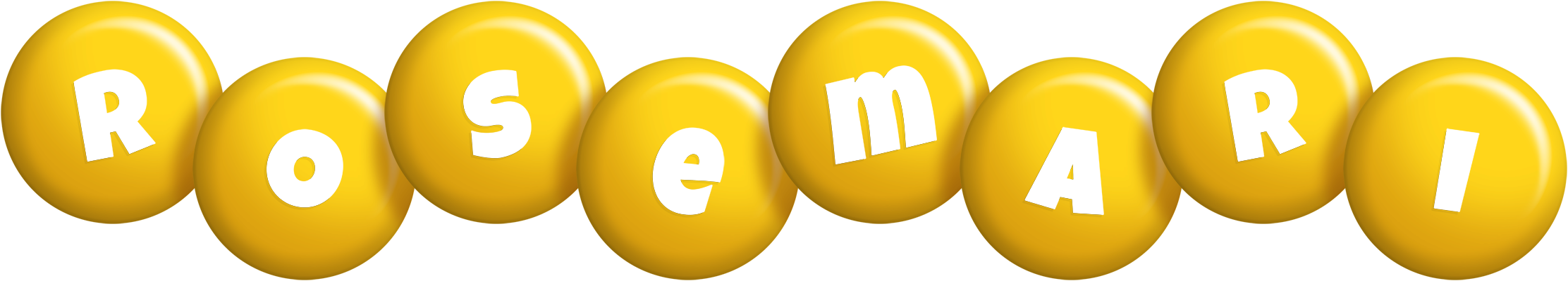 Rosemari candy-yellow logo