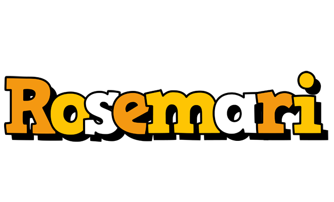 Rosemari cartoon logo