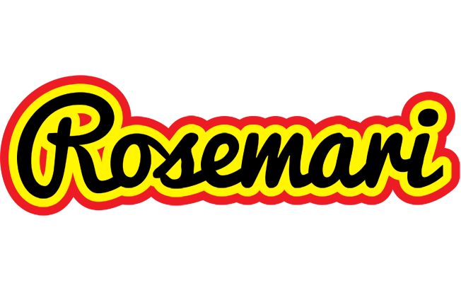 Rosemari flaming logo