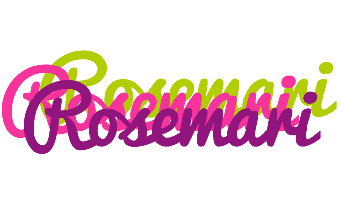 Rosemari flowers logo