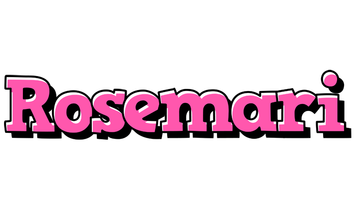 Rosemari girlish logo