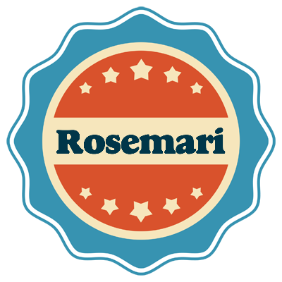 Rosemari labels logo