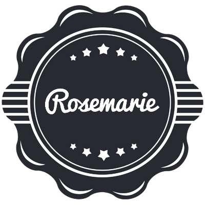 Rosemarie badge logo