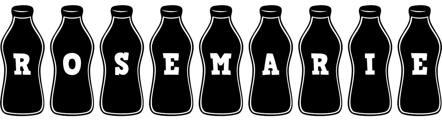 Rosemarie bottle logo