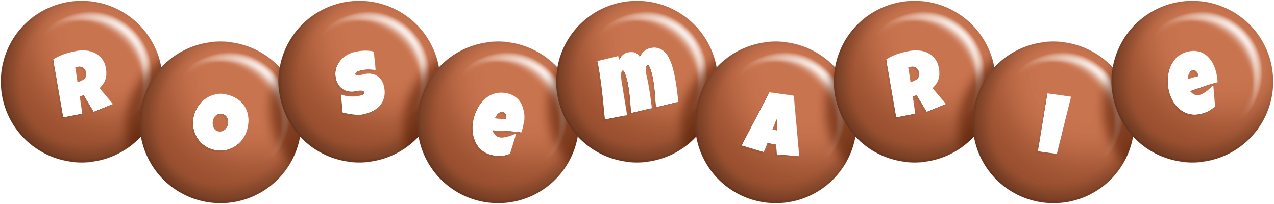 Rosemarie candy-brown logo