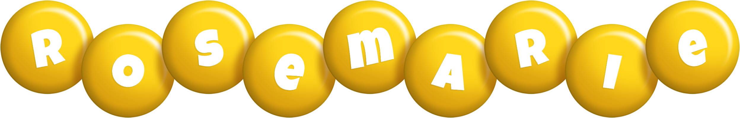 Rosemarie candy-yellow logo