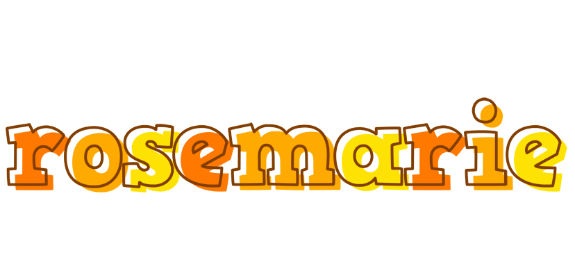 Rosemarie desert logo