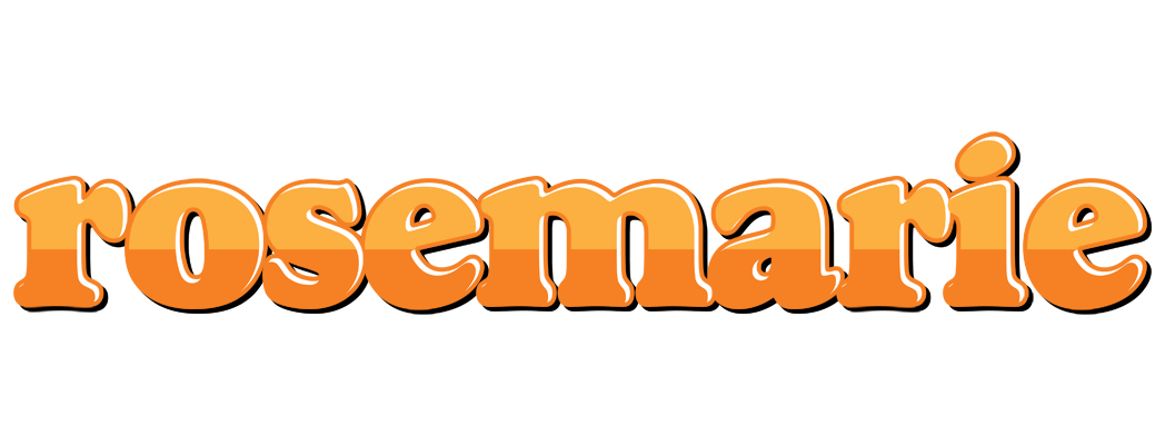 Rosemarie orange logo