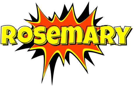 Rosemary bazinga logo