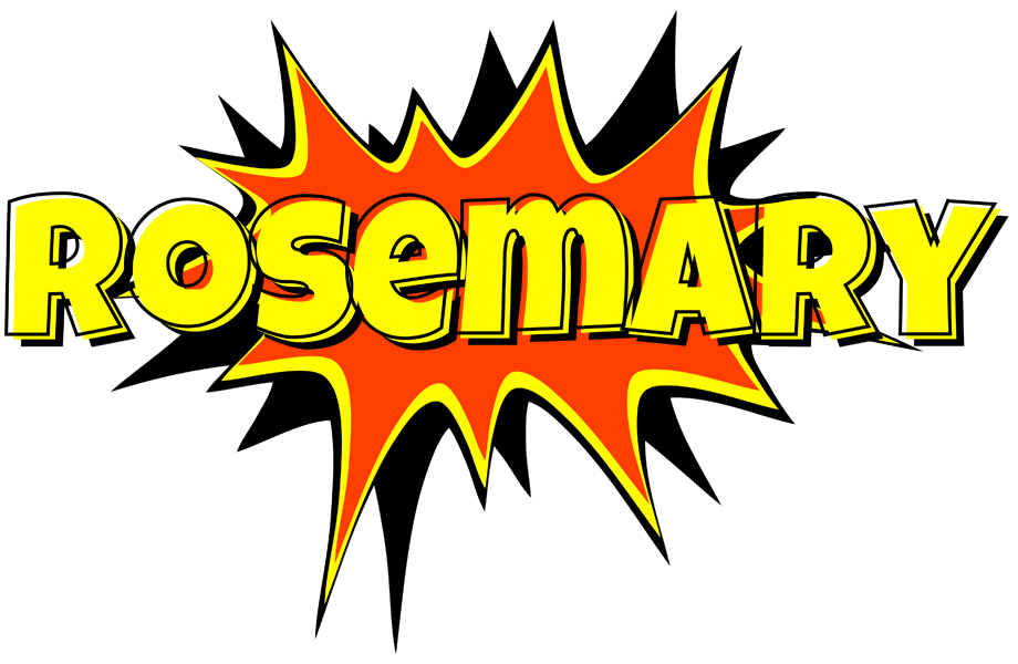 Rosemary bazinga logo