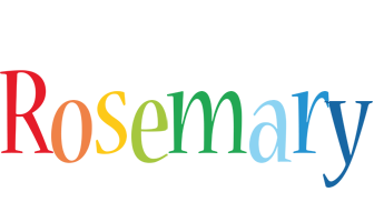 Rosemary birthday logo