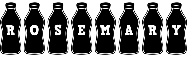 Rosemary bottle logo