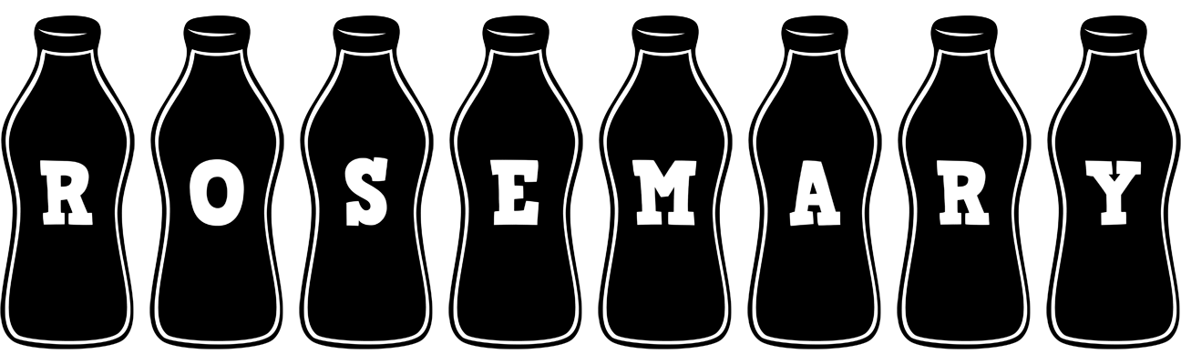 Rosemary bottle logo