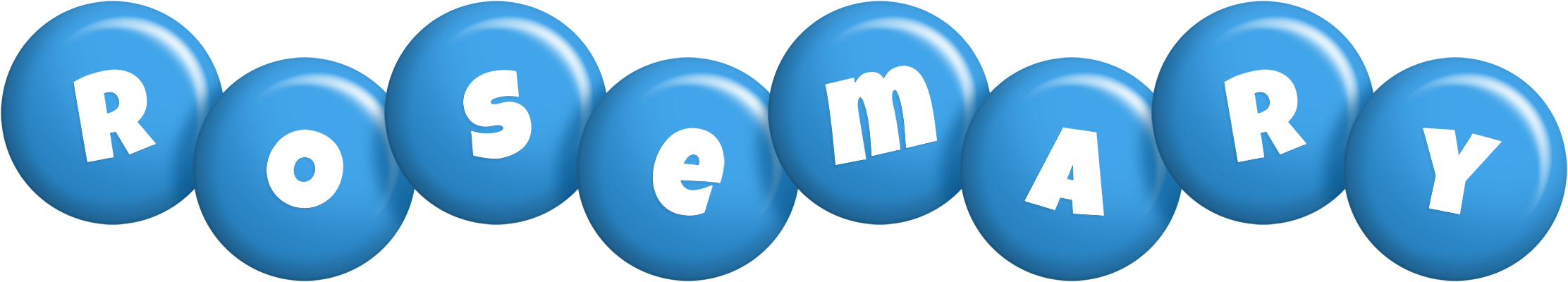 Rosemary candy-blue logo