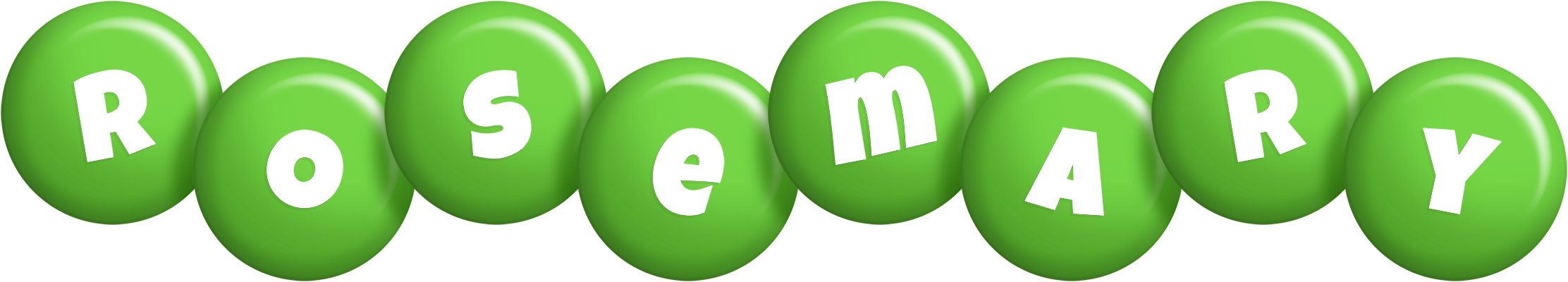 Rosemary candy-green logo