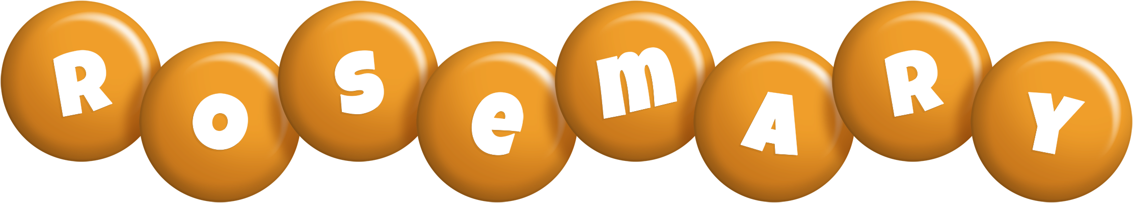 Rosemary candy-orange logo