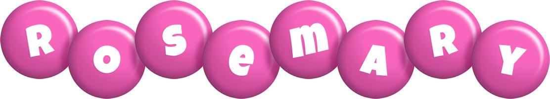 Rosemary candy-pink logo