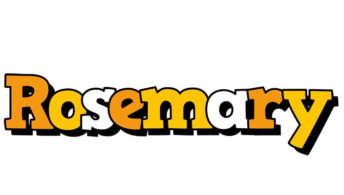 Rosemary cartoon logo