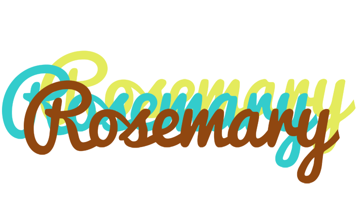 Rosemary cupcake logo