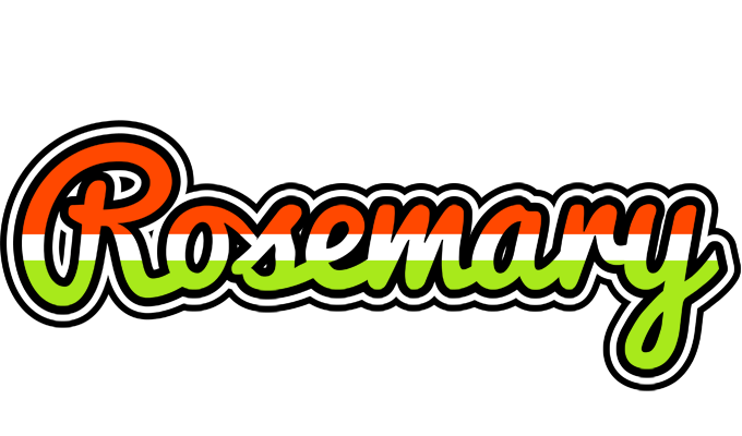 Rosemary exotic logo