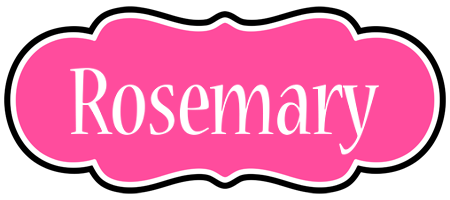 Rosemary invitation logo