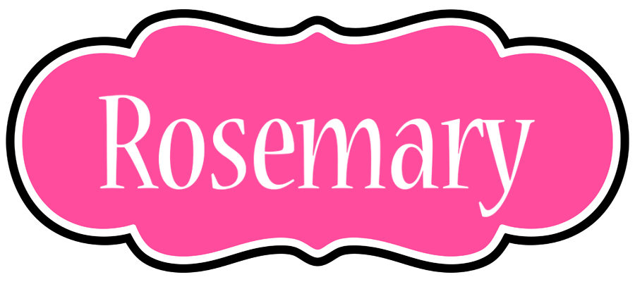 Rosemary invitation logo