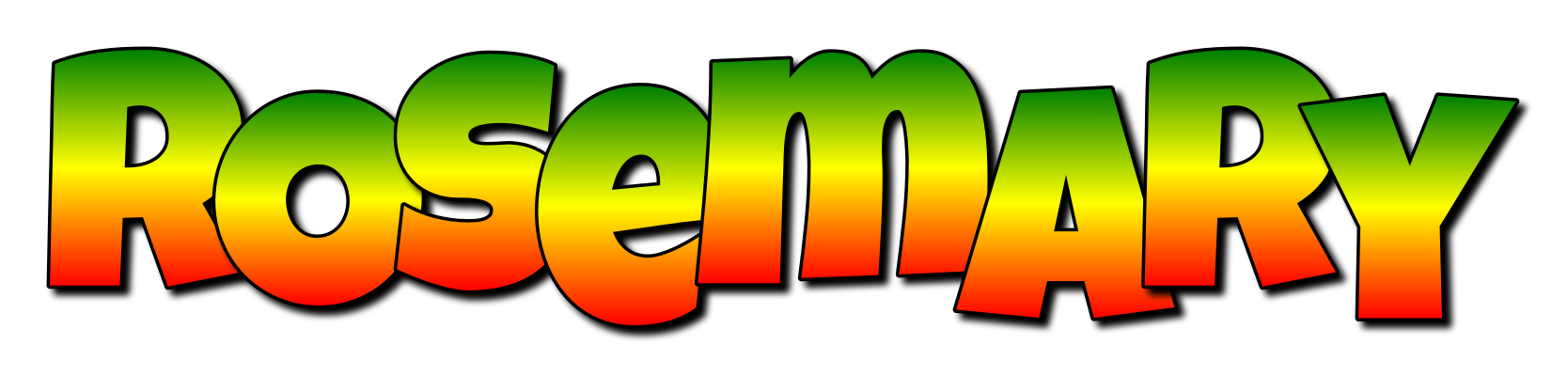 Rosemary mango logo