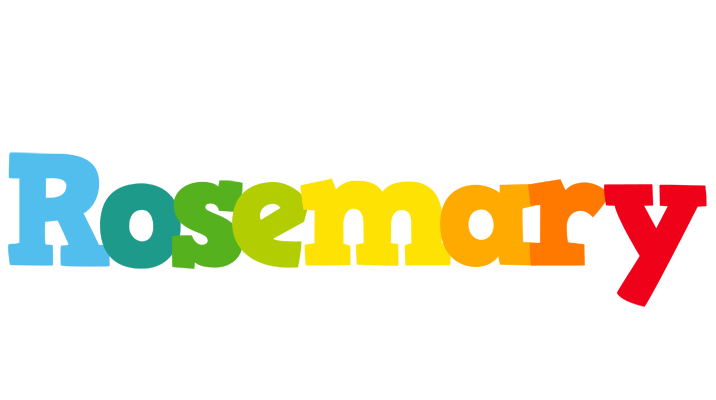 Rosemary rainbows logo