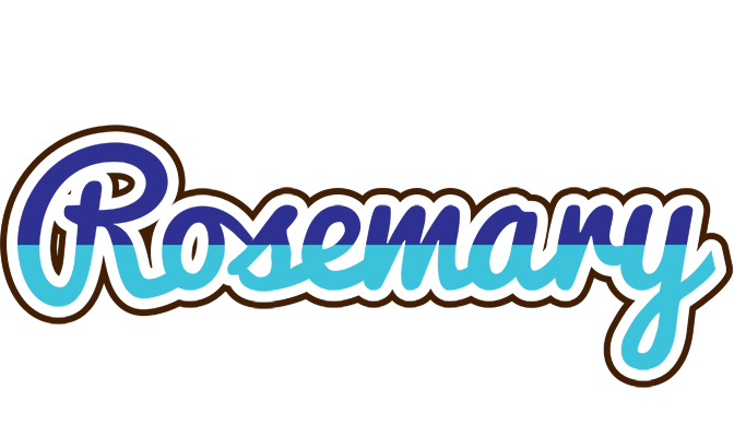 Rosemary raining logo