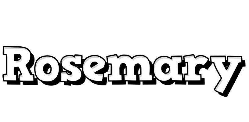 Rosemary snowing logo