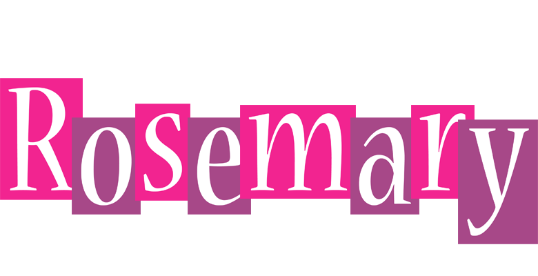Rosemary whine logo