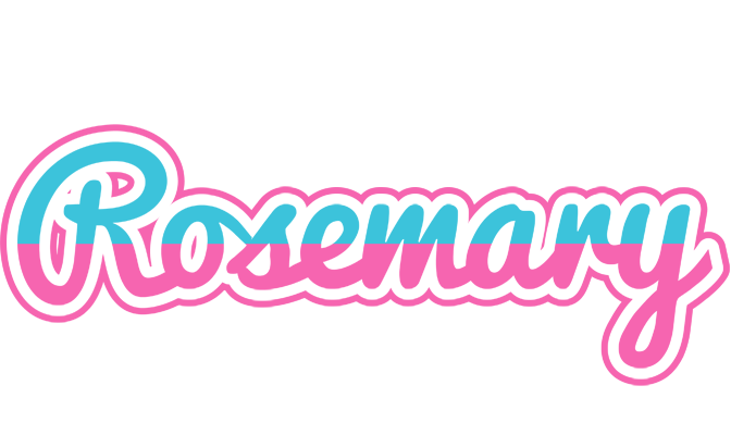 Rosemary woman logo