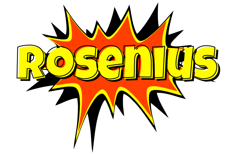 Rosenius bazinga logo