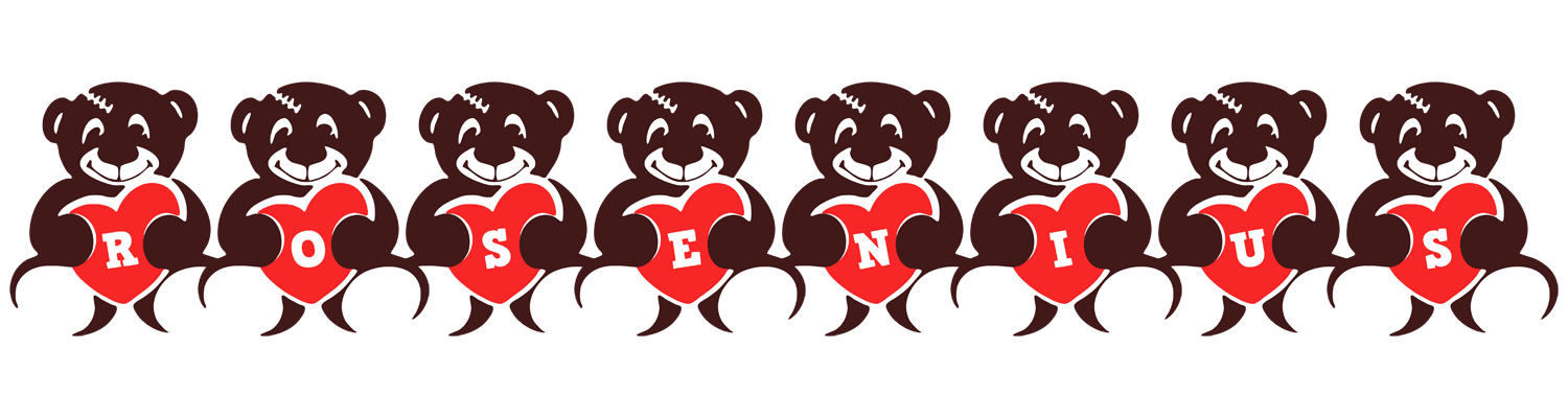 Rosenius bear logo