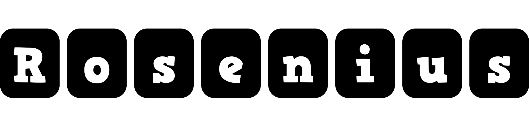 Rosenius box logo