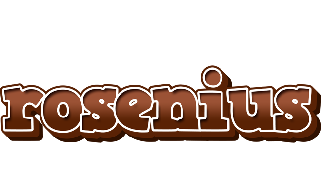 Rosenius brownie logo
