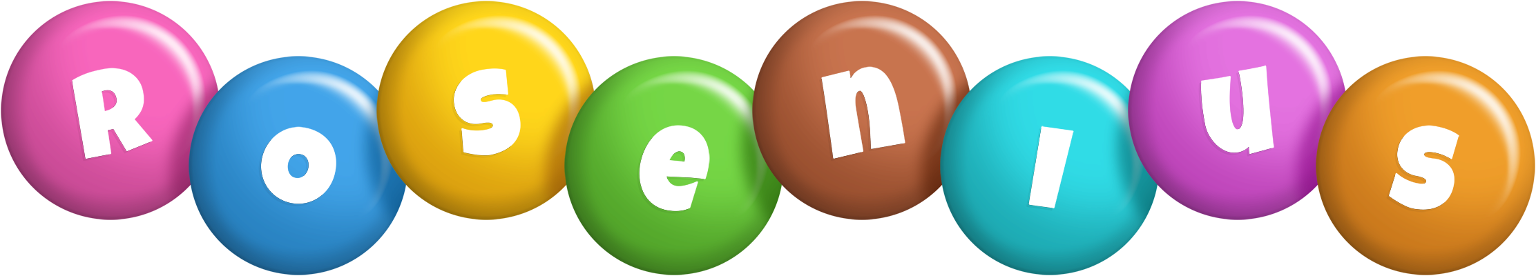 Rosenius candy logo