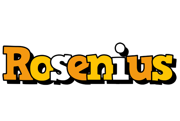 Rosenius cartoon logo
