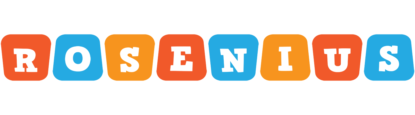 Rosenius comics logo