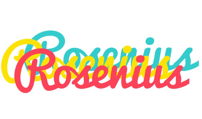 Rosenius disco logo