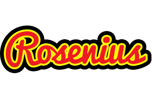 Rosenius fireman logo