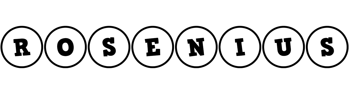 Rosenius handy logo