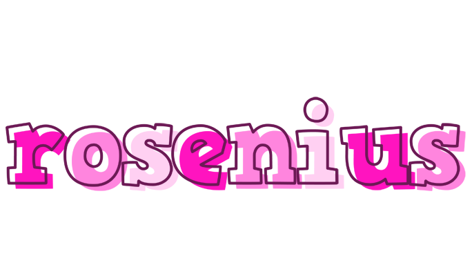 Rosenius hello logo