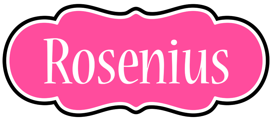 Rosenius invitation logo