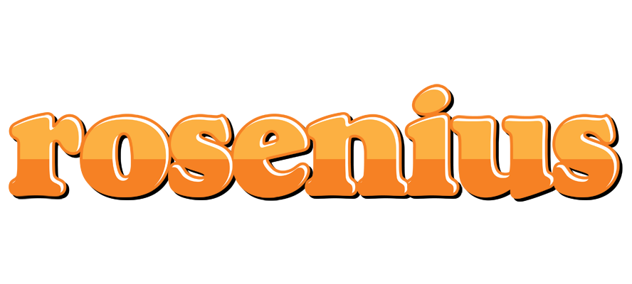 Rosenius orange logo